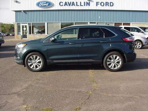 #1406 2019 ford edge titanium awd - cars & trucks - by dealer -... for sale in Pine City, MN