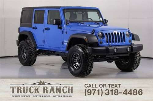 2012 Jeep Wrangler Unlimited Unlimited Sport - cars & trucks - by... for sale in Hillsboro, WA