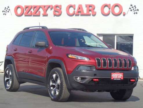 2016 Jeep Cherokee 4WD 4dr Trailhawk**BEAUTIFUL JEEP INSIDE AND OUT** for sale in Garden City, ID