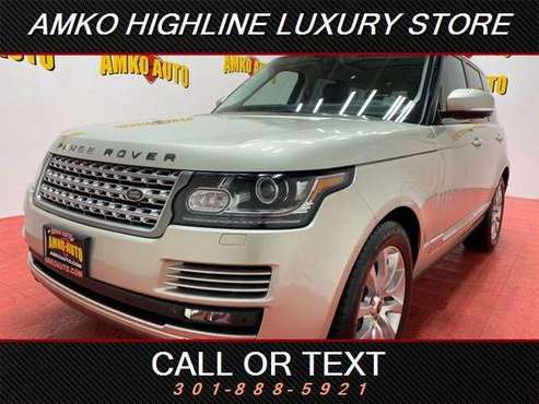 2014 Land Rover Range Rover HSE 4x4 HSE 4dr SUV $1500 - cars &... for sale in Waldorf, District Of Columbia