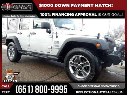 2011 Jeep Wrangler Unlimited Sport FOR ONLY 325/mo! for sale in Oakdale, MN
