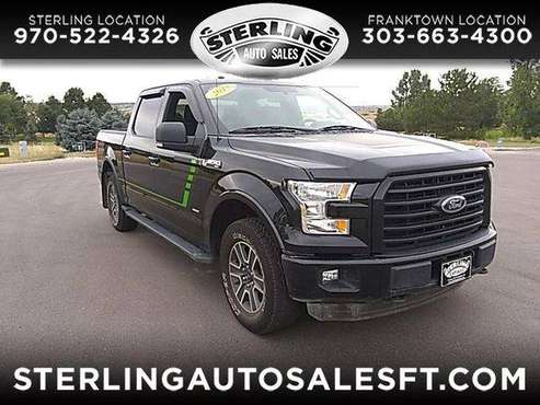2015 Ford F-150 F150 F 150 4WD SuperCrew 139 XLT - CALL/TEXT T for sale in Sterling, CO