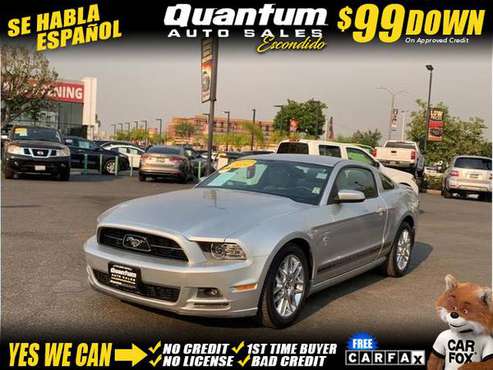 2014 Ford Mustang V6 Premium Coupe 2D - cars & trucks - by dealer -... for sale in Escondido, CA