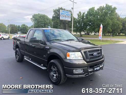 2005 Ford F-150 Supercab 133 STX 4WD for sale in Pinckneyville, IL