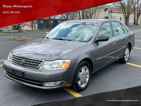 2003 TOYOTA AVALON XLS LEATHER ALLOY GOOD TIRES CD 337289 - cars & for sale in Skokie, IL