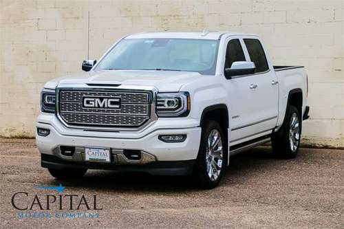2018 Sierra Denali Truck for $45k! Heated and Cooled Seats! for sale in Eau Claire, WI