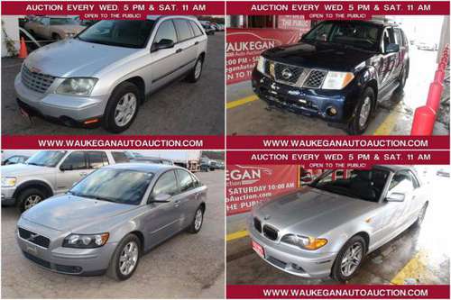 05 CHRYSLER PACIFICA/06 NISSAN PATHFINDER/04 VOLVO S40 T5/04 BMW... for sale in WAUKEGAN, IL
