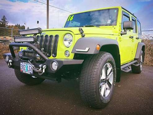2016 Jeep Wrangler Unlimited Sport for sale in McMinnville, OR