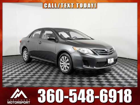2013 *Toyota Corolla* LE FWD - cars & trucks - by dealer - vehicle... for sale in Marysville, WA