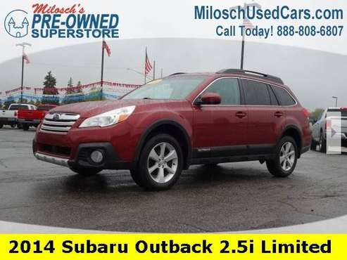 2014 Subaru Outback 2 5i - - by dealer - vehicle for sale in Lake Orion, MI