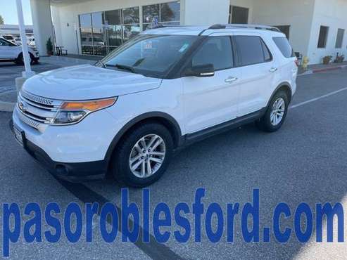 2015 Ford Explorer FWD 4dr XLT White - - by for sale in Paso robles , CA