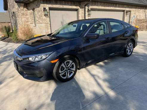 2017 Honda Civic LX - cars & trucks - by owner - vehicle automotive... for sale in Choctaw, OK