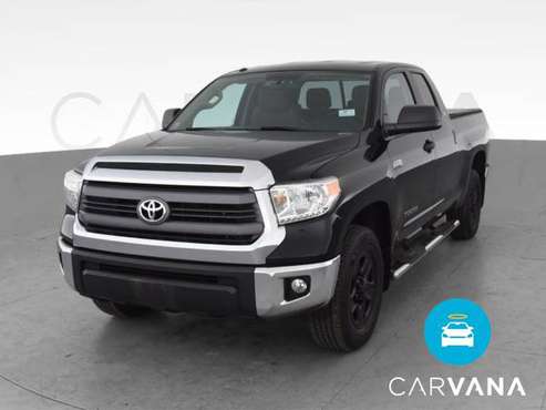 2014 Toyota Tundra Double Cab SR Pickup 4D 6 1/2 ft pickup Black - -... for sale in Wausau, WI