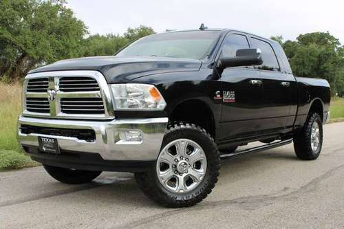 BLACK AND BEAUTIFUL*2014 RAM 2500 MEGA*LONE STAR 4X4*LEVELED*NEW TIRES for sale in Temple, NE