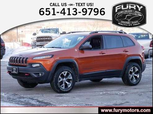 2015 Jeep Cherokee 4WD 4dr Trailhawk - - by for sale in South St. Paul, MN