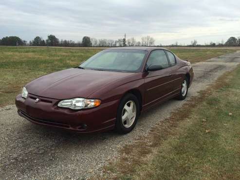 02 Chevrolet Monte Carlo SS 91K - cars & trucks - by owner - vehicle... for sale in Hillsboro, IN