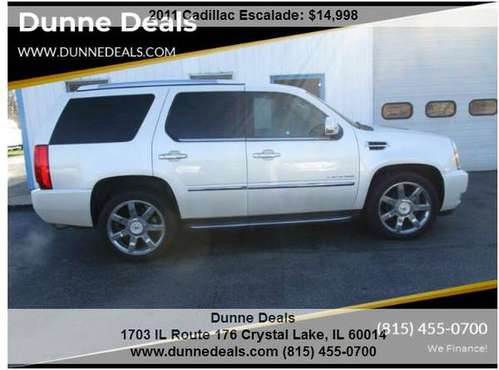 2011 Cadillac Escalade AWD Luxury 4dr SUV - - cars & trucks - by... for sale in 60014, IL