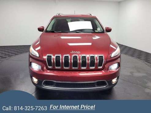 2017 Jeep Cherokee Limited suv Red - - by dealer for sale in State College, PA