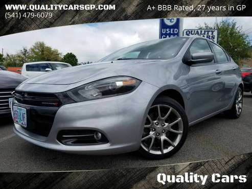 2015 Dodge Dart Rallye 2-OWNER, INFOTAINMT SYSw/BCKUP CAM Sharp for sale in Grants Pass, OR