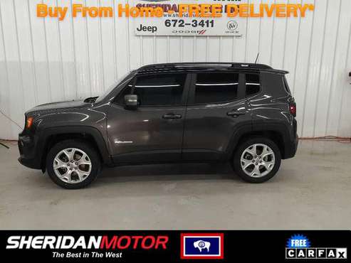 2019 Jeep Renegade Limited Granite Crystal Metallic Clearcoat for sale in Sheridan, MT