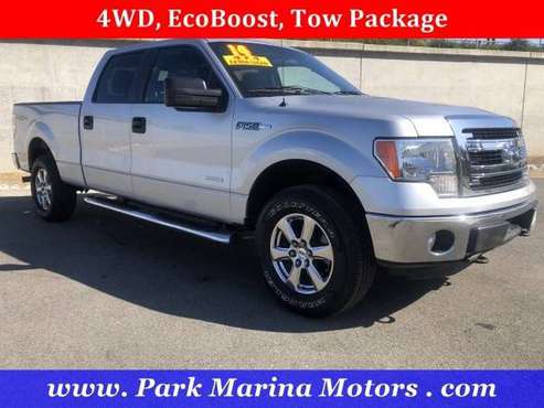 2014 Ford F-150 4x4 4WD F150 Truck Crew Cab for sale in Redding, CA