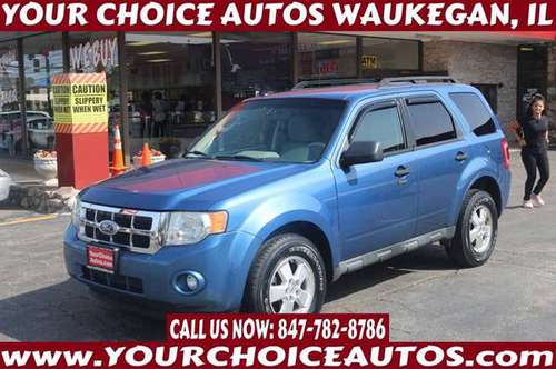 2010 *FORD* *ESCAPE XLT* AWD GAS SAVER CD ALLOY GOOD TIRES D12942 for sale in WAUKEGAN, IL