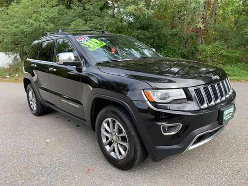 2014 Jeep Grand Cherokee Limited - 72K Low Miles - Black on Black !... for sale in Tyngsboro, MA