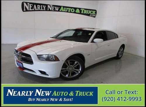 2014 Dodge Charger RT Plus White Sedan - - by dealer for sale in Green Bay, WI