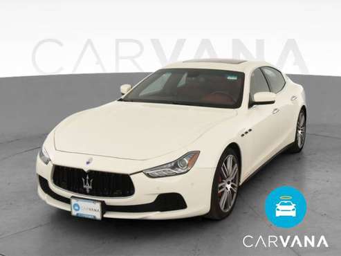 2014 Maserati Ghibli S Q4 Sedan 4D sedan White - FINANCE ONLINE -... for sale in Long Beach, CA