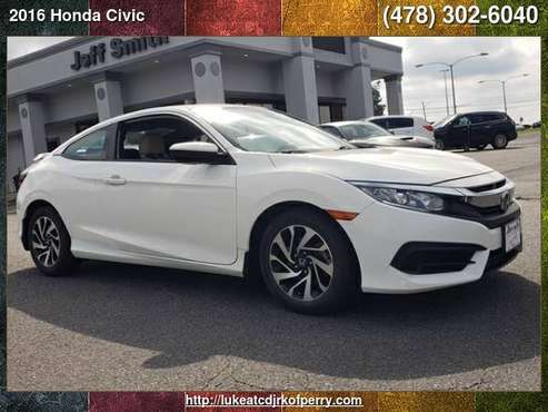2016 Honda Civic LX-P with - cars & trucks - by dealer - vehicle... for sale in Perry, GA
