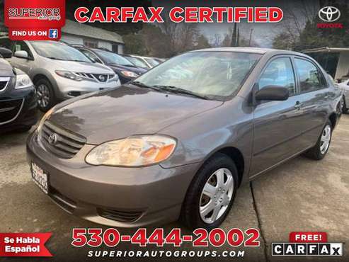 2004 Toyota *Corolla* *CE* - cars & trucks - by dealer - vehicle... for sale in Yuba City, CA