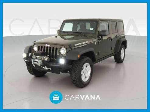 2015 Jeep Wrangler Unlimited Rubicon Sport Utility 4D suv Green for sale in Bakersfield, CA