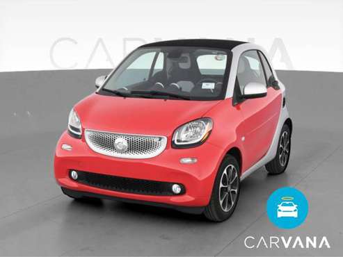 2017 smart fortwo Passion Hatchback Coupe 2D coupe Red - FINANCE -... for sale in Montebello, CA
