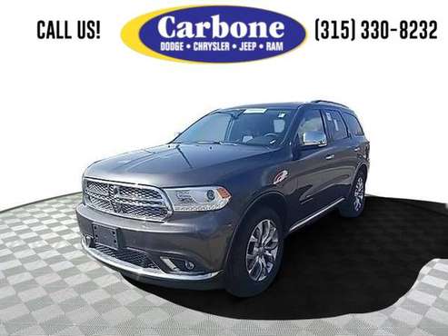2018 Dodge Durango Citadel AWD - - by dealer - vehicle for sale in Yorkville, NY