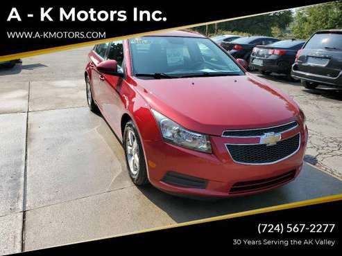 2013 Chevrolet Chevy Cruze 1LT Auto 4dr Sedan w/1SD EVERYONE IS... for sale in Vandergrift, PA