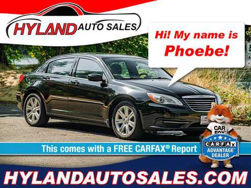 2013 CHRYSLER 200 TOURING - JUST $500 DOWN @ HYLAND AUTO SALES👍 -... for sale in Springfield, OR