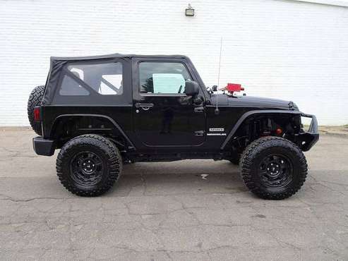 Jeep Wrangler 4x4 Lifted Sport SUV Manual Winch Lot of mods Jeeps used for sale in Hickory, NC