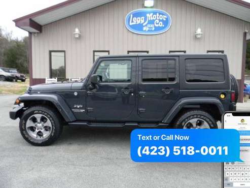 2018 JEEP WRANGLER UNLIMI SAHARA - EZ FINANCING AVAILABLE! - cars &... for sale in Piney Flats, TN