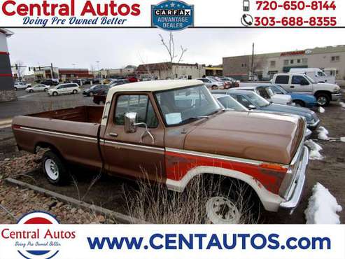 1975 Ford F100 Custom Reg Cab - - by dealer - vehicle for sale in Castle Rock, CO