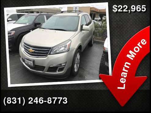 2015 Chevrolet Chevy Traverse LT - Lower Price - - by for sale in Seaside, CA