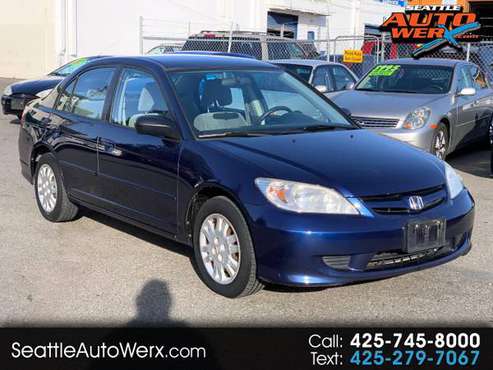 2004 Honda Civic LX 5 Speed Manual W/Only 150k Miles! We Finance Too!! for sale in Seattle, WA