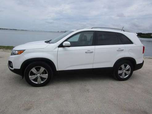 2012 Kia Sorento EX V-6 3RD SEAT Lea Panoroof XTRA NICE ONE OWNER! -... for sale in Sarasota, FL