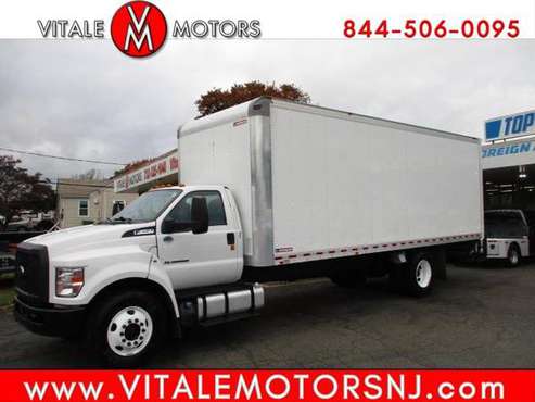 2017 Ford Super Duty F-650 Straight Frame 24 FOOT BOX TRUCK ** 75K... for sale in south amboy, NJ