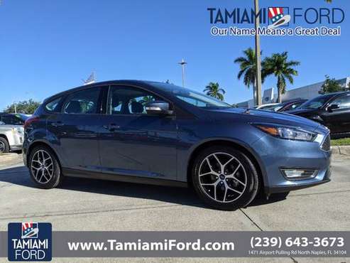 2018 Ford Focus Blue Metallic FANTASTIC DEAL! - cars & trucks - by... for sale in Naples, FL