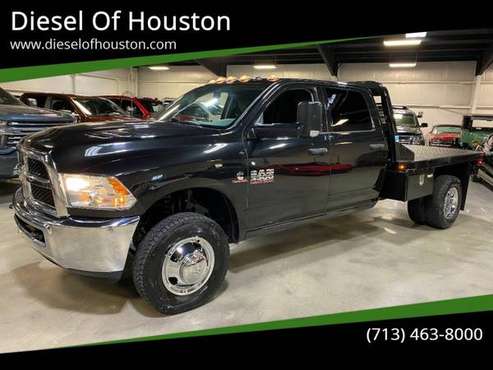 2017 Dodge Ram 3500 Tradesman 4x4 6.7L Cummins Diesel Flatbed - cars... for sale in Houston, TX