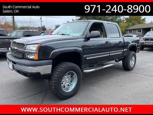 2004 CHEVROLET SILVERADO 1500 LIFTED CREW CAB SHORT BED NICE TRUCK!! for sale in Salem, OR