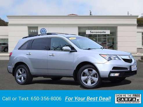 2011 Acura Mdx Sport Utility Technology suv - - by for sale in Colma, CA
