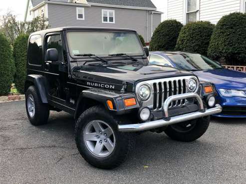 2003 Jeep Wrangler Rubicon Excellent Condition 6-Speed 151K - cars &... for sale in Malden, MA