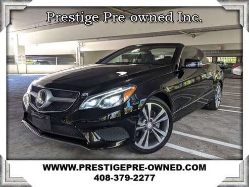 2017 MERCEDES-BENZ E400 CABRIOLET *DRIVER ASSIST*-NAVI/BACK UP- -... for sale in CAMPBELL 95008, CA