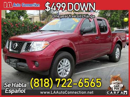 2019 Nissan Frontier SV FOR ONLY 471/mo! - - by for sale in Van Nuys, CA